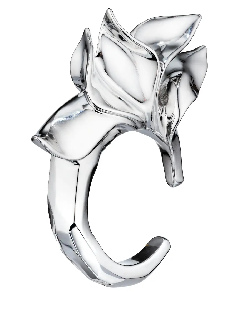 Кольцо «Пламенные листья»