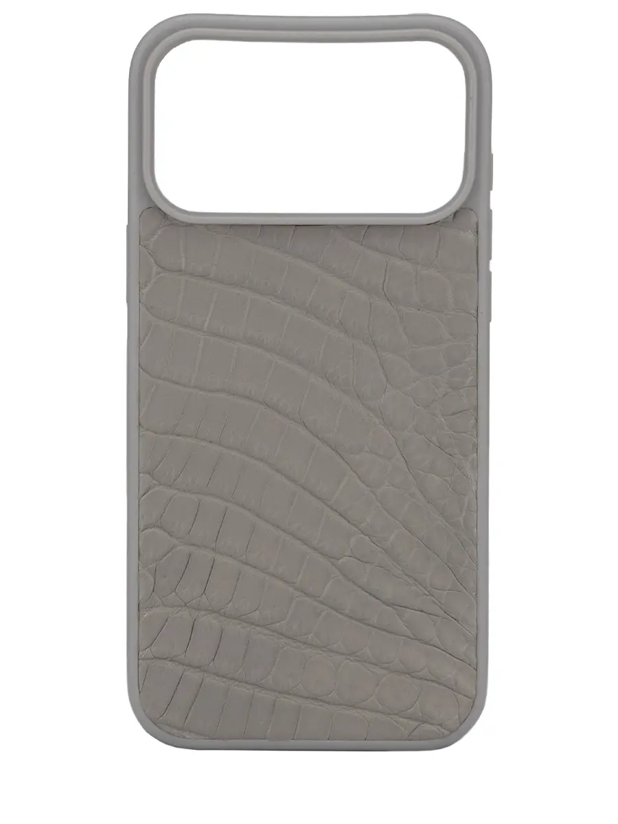 Чехол из кожи крокодила