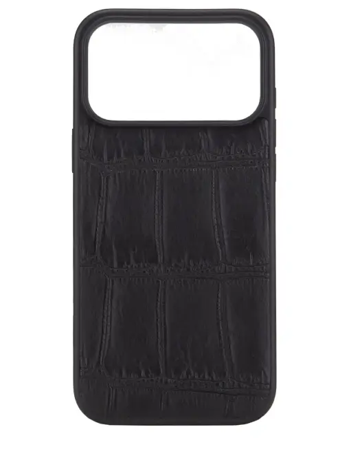 Чехол из кожи крокодила BARDINI