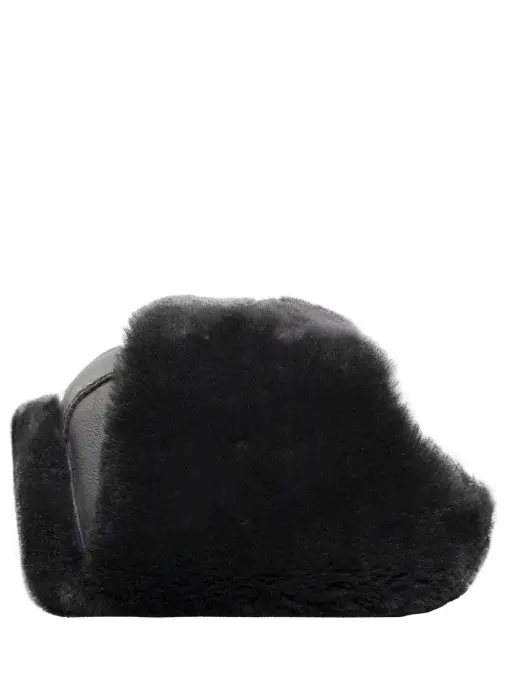 Шапка-ушанка из овчины BARDINI