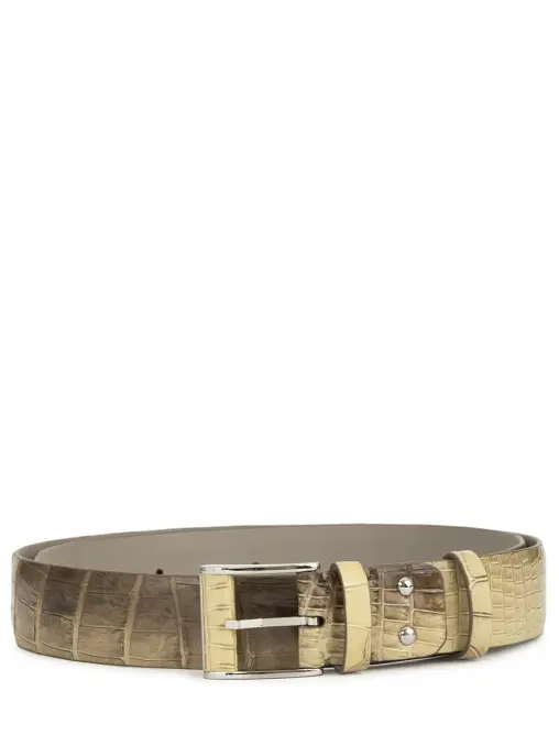 Ремень из кожи крокодила BARDINI