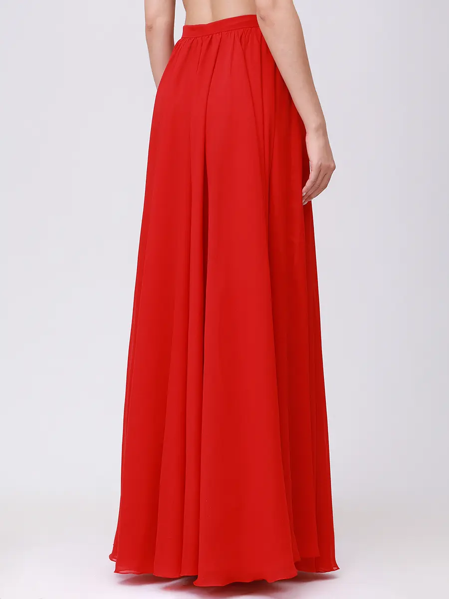 Юбка шифоновая