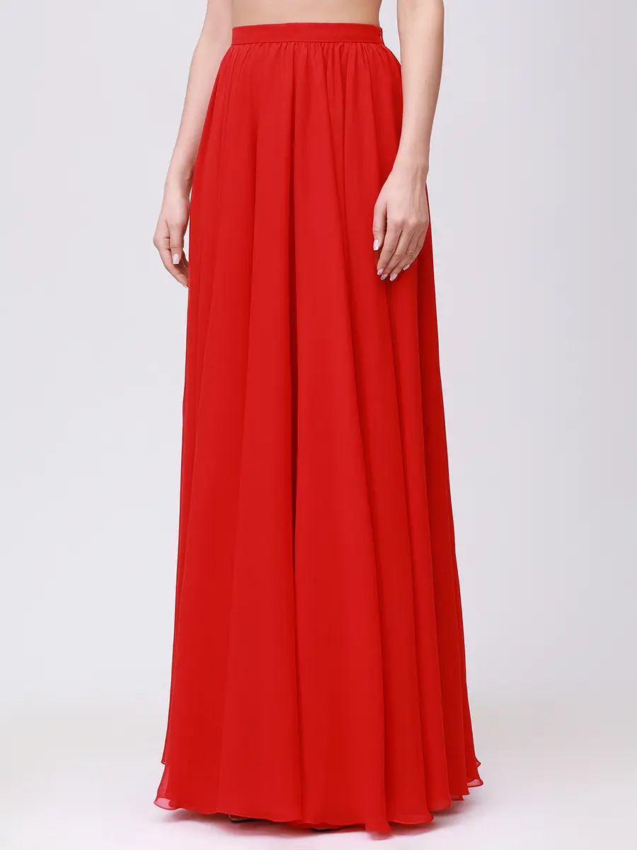 Юбка шифоновая