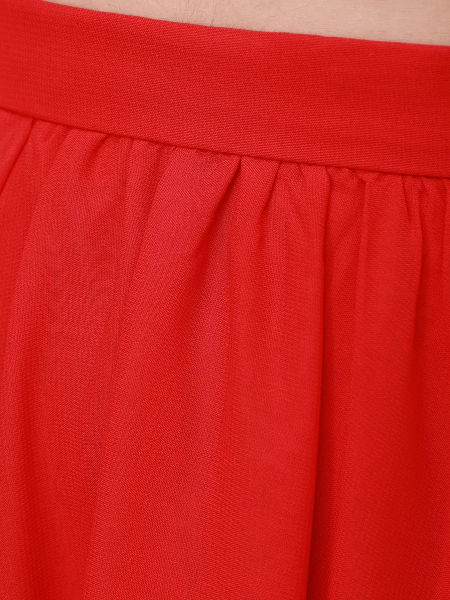 Юбка шифоновая