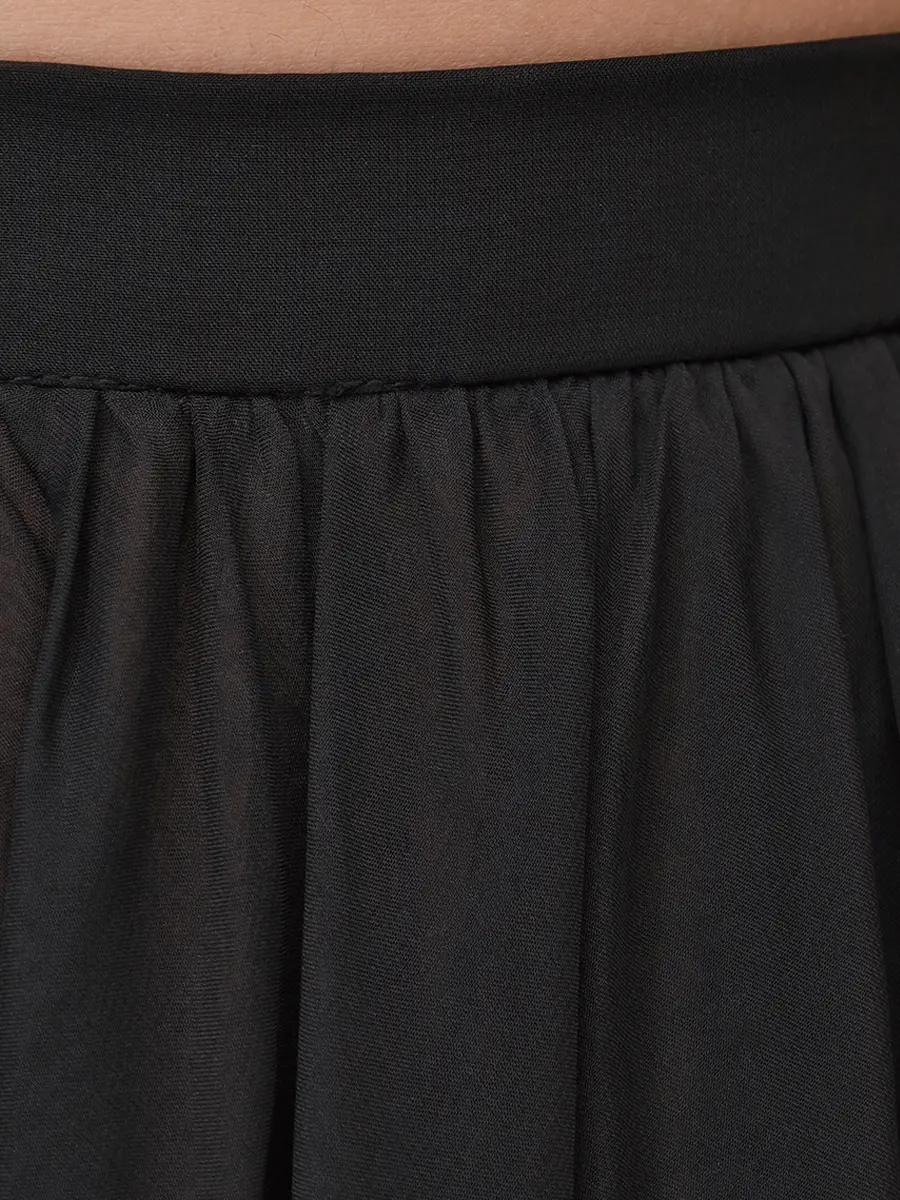 Юбка шифоновая