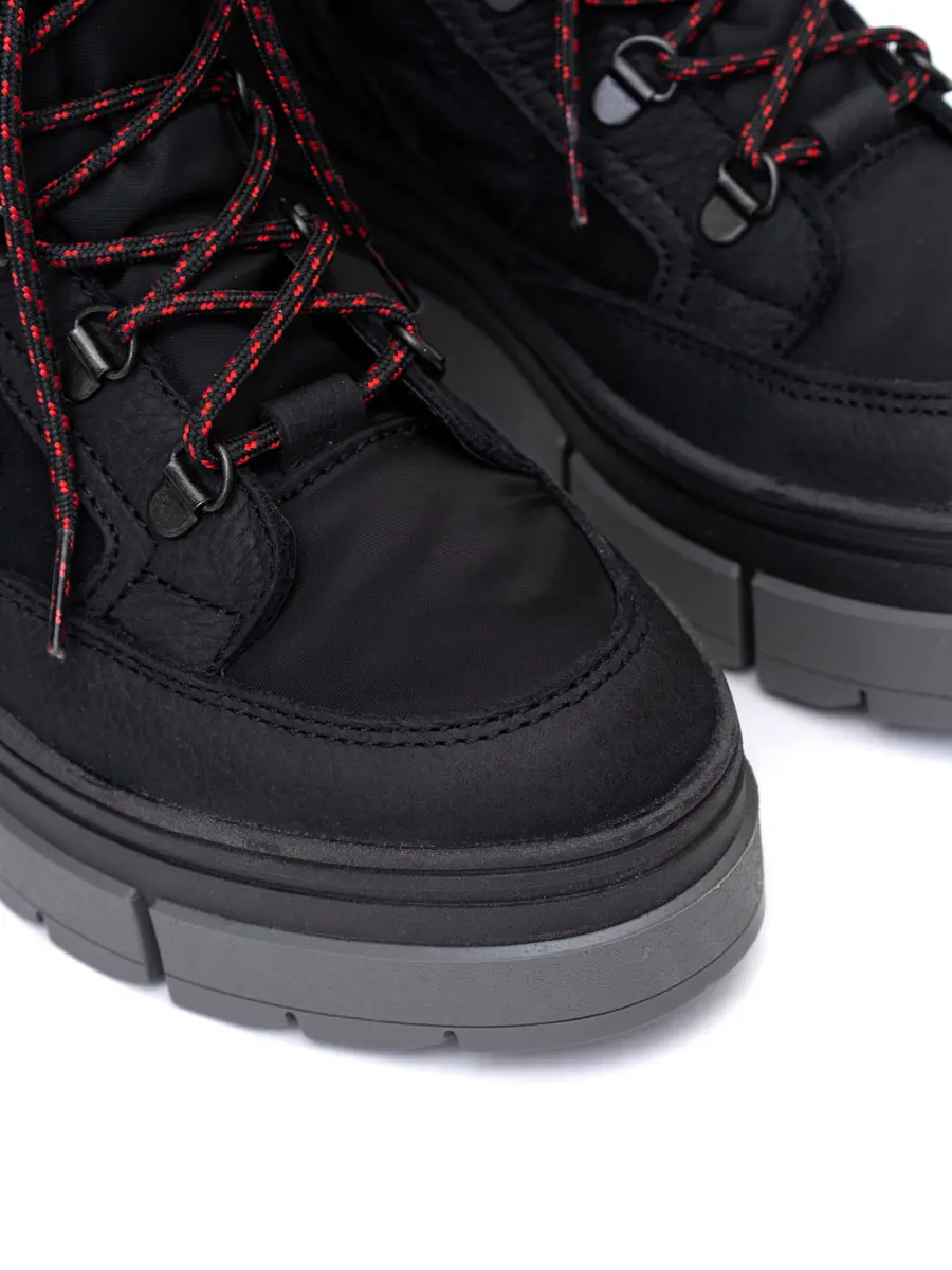 Ботинки комбинированные