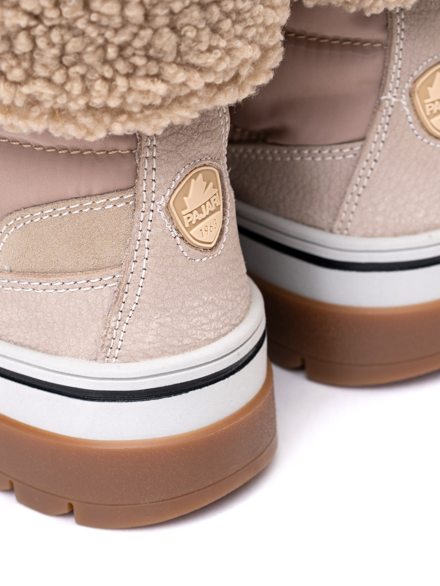 Ботинки комбинированные