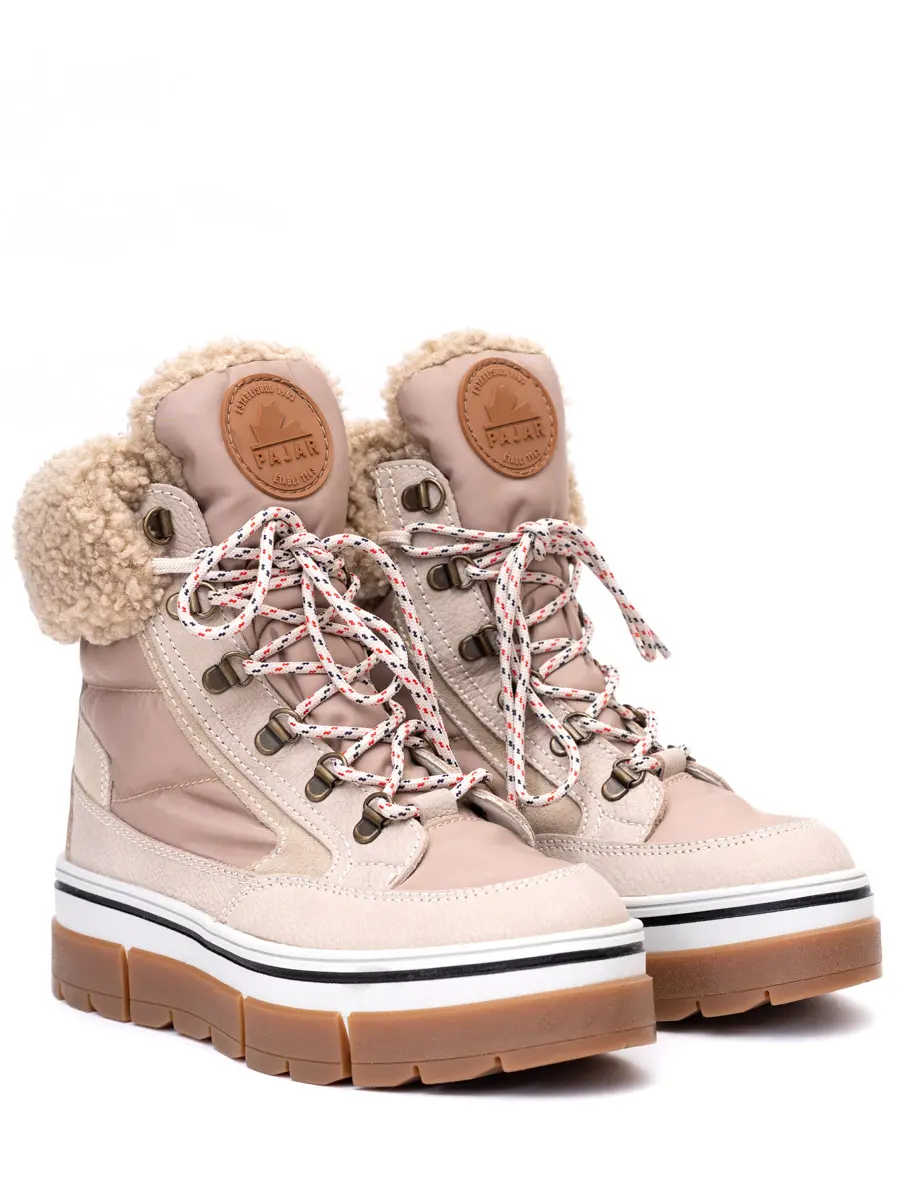 Ботинки комбинированные