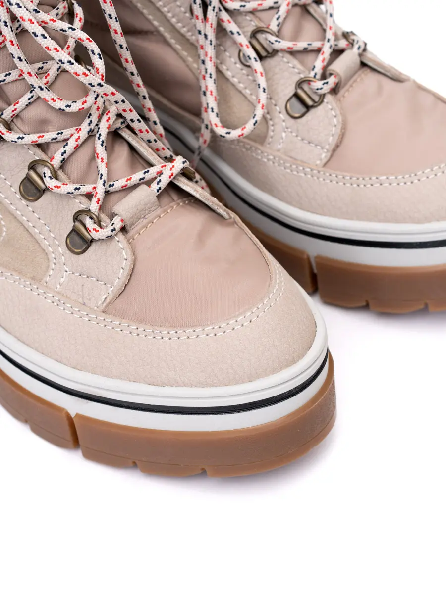 Ботинки комбинированные