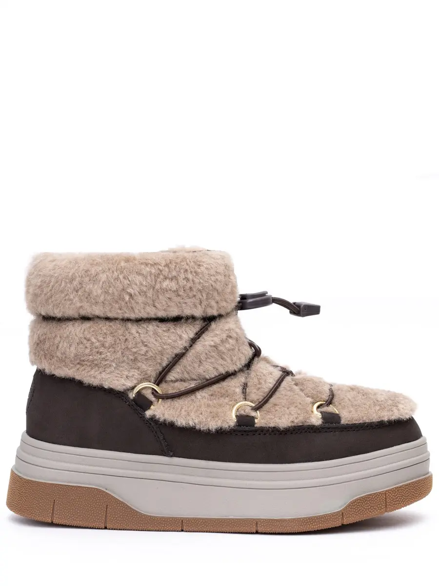 Ботинки комбинированные