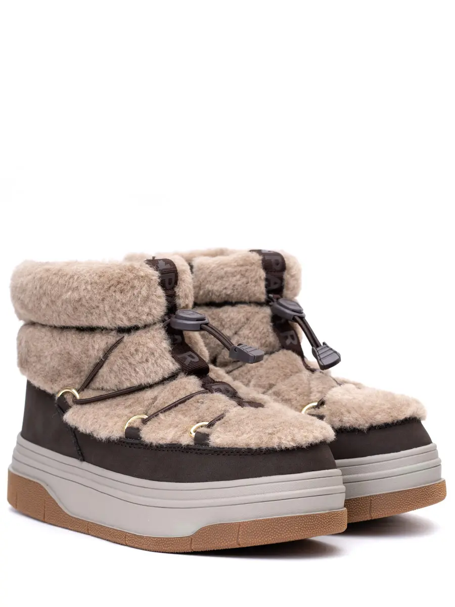 Ботинки комбинированные