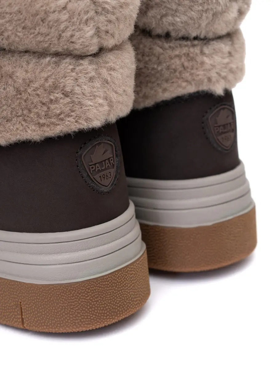 Ботинки комбинированные