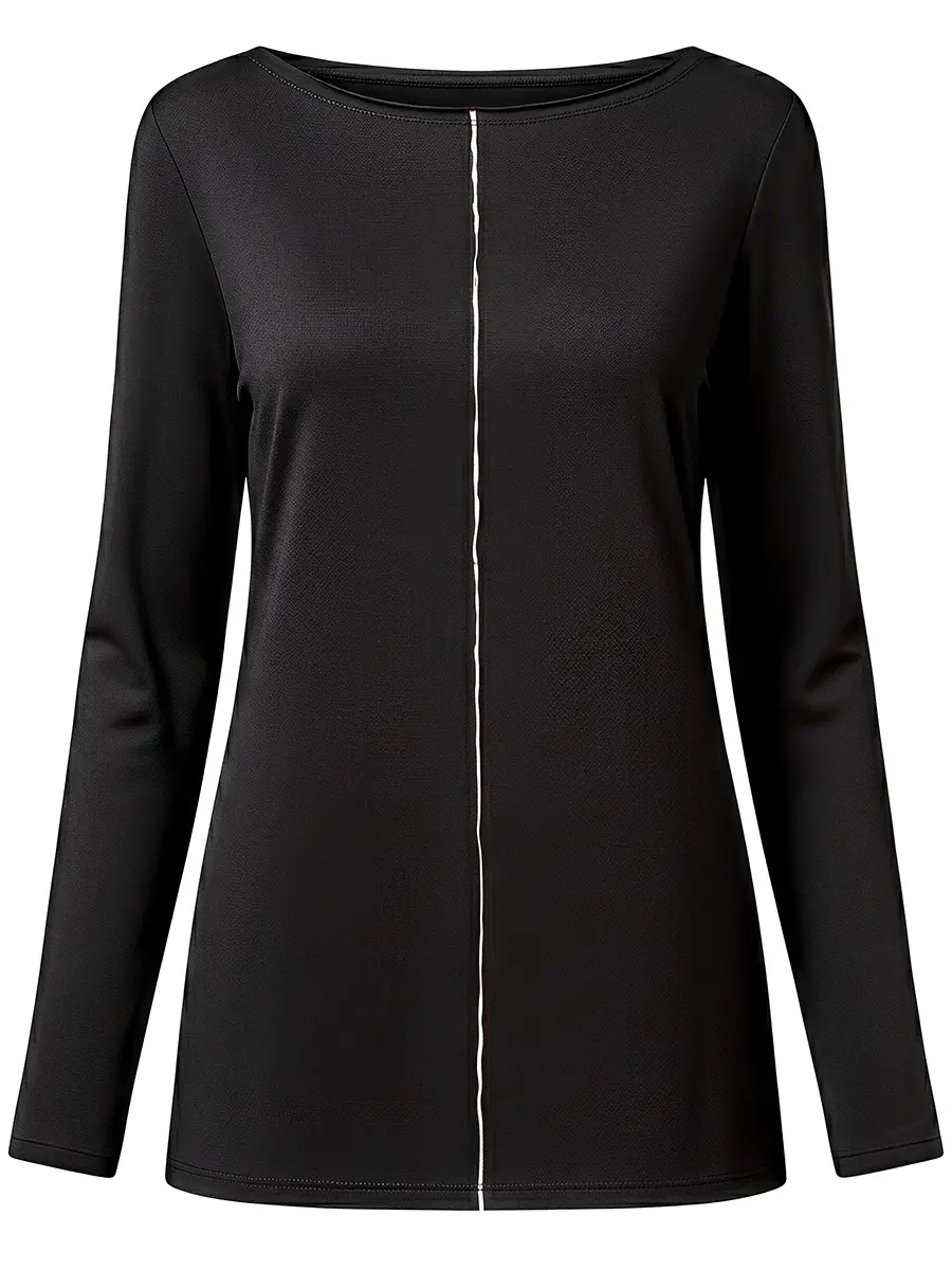 Лонгслив из вискозы