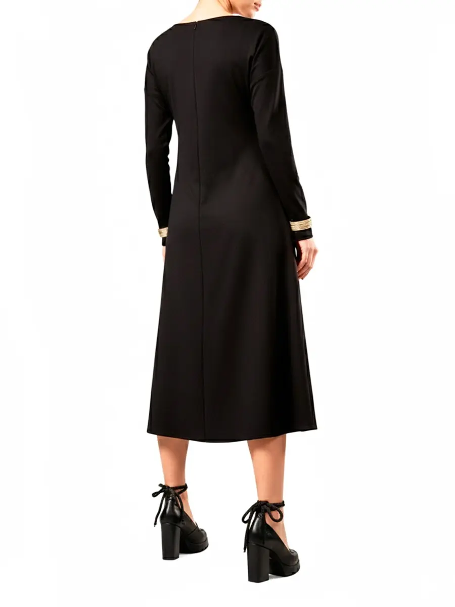 Платье из вискозы