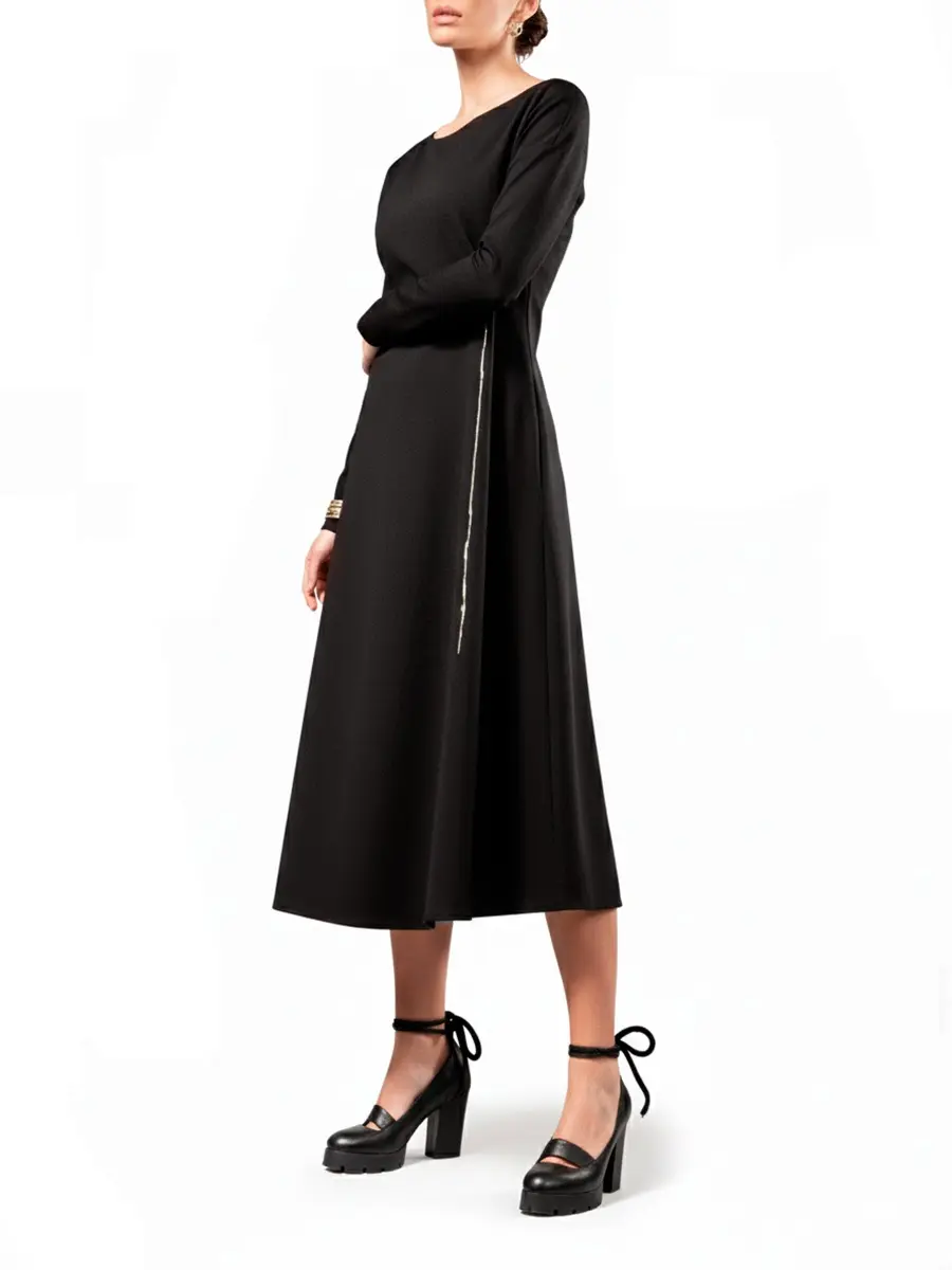 Платье из вискозы