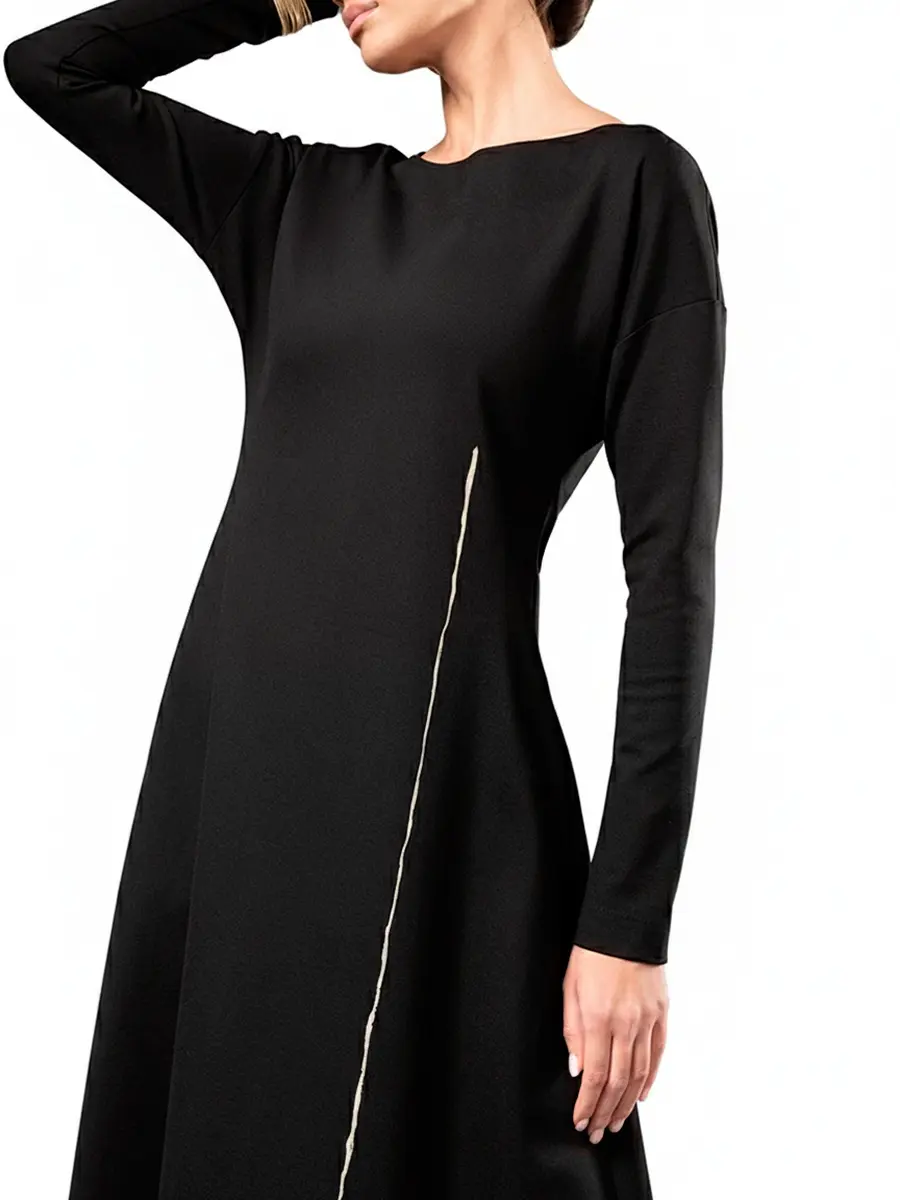 Платье из вискозы