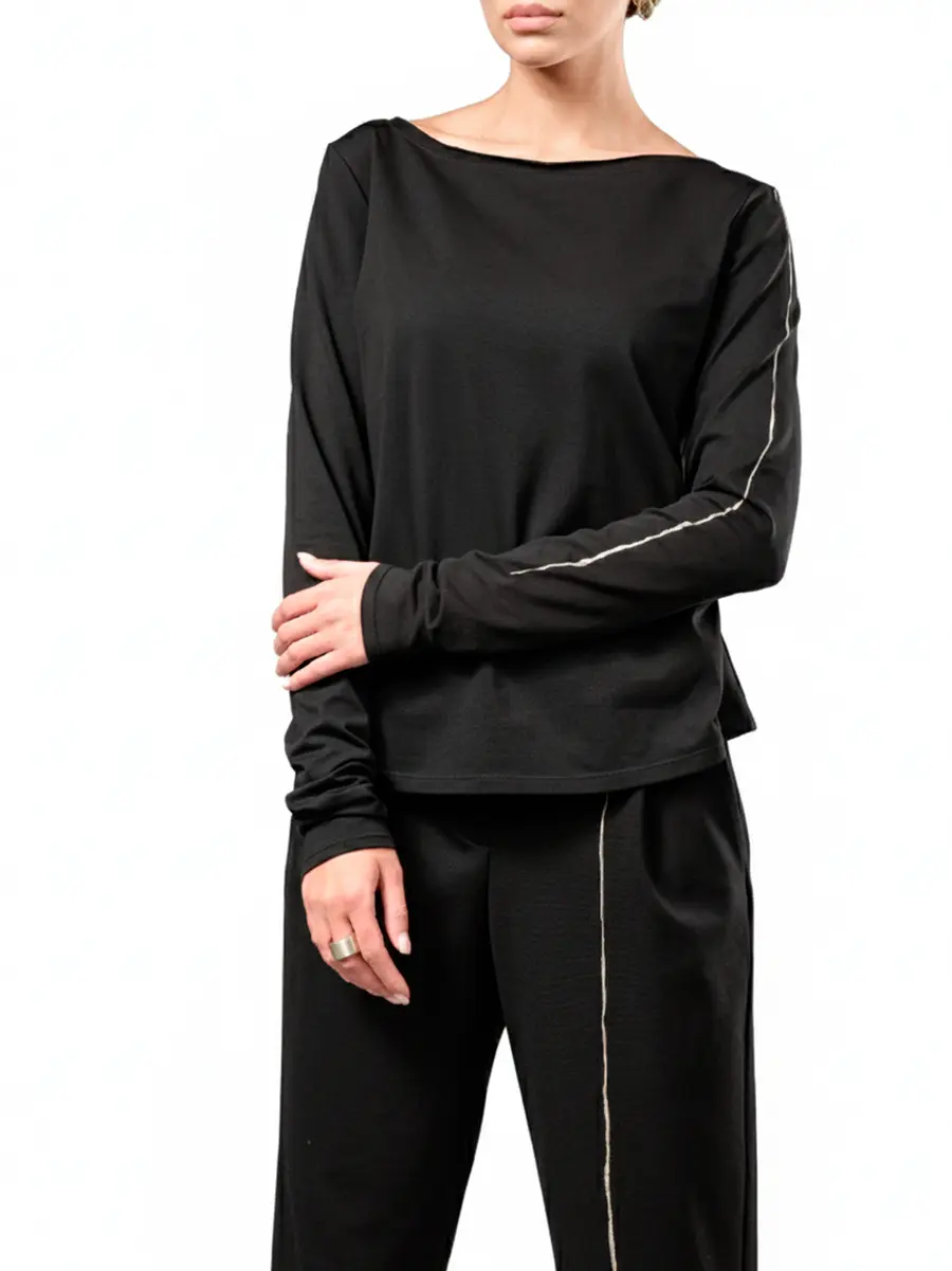 Лонгслив из вискозы