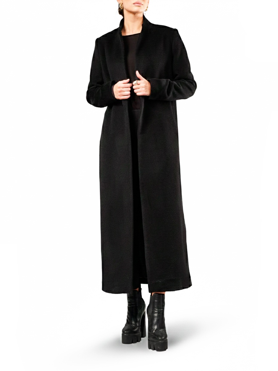 Пальто шерстяное