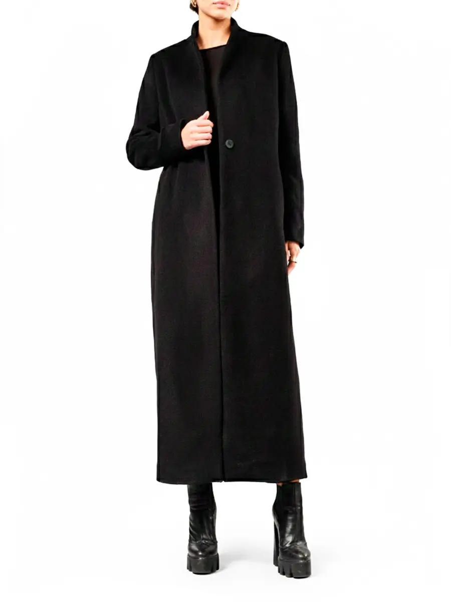 Пальто шерстяное