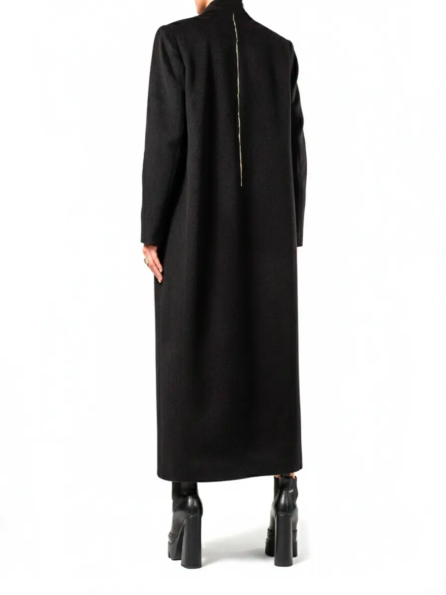 Пальто шерстяное