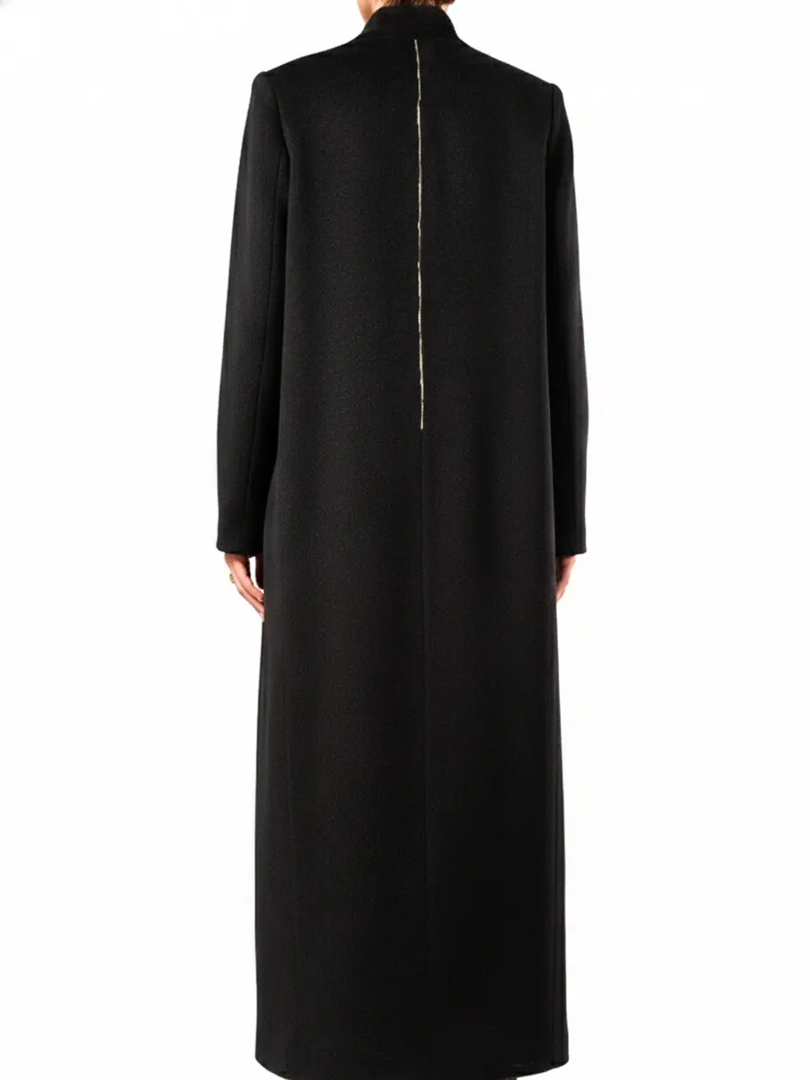 Пальто шерстяное