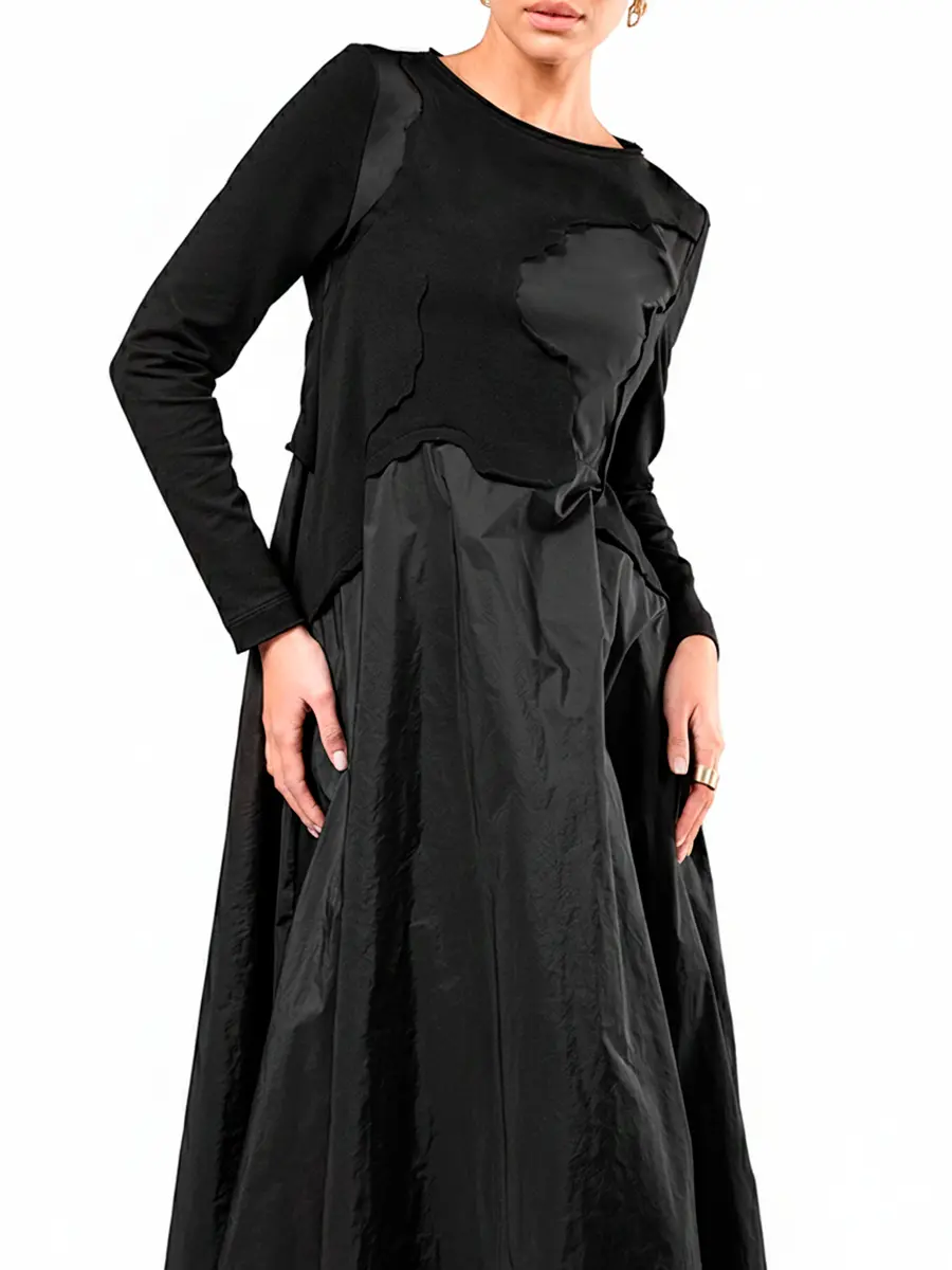 Платье из вискозы