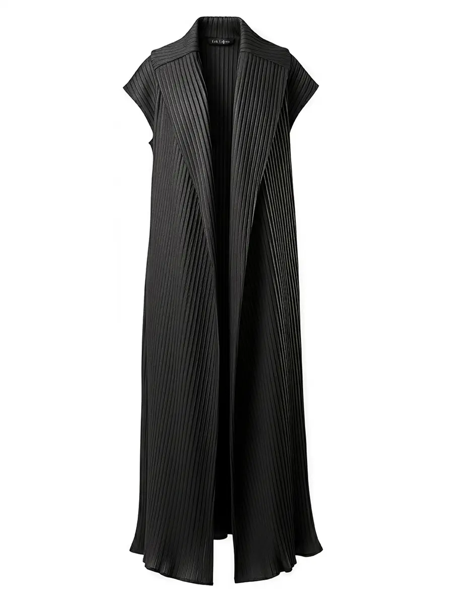 Жилет однотонный