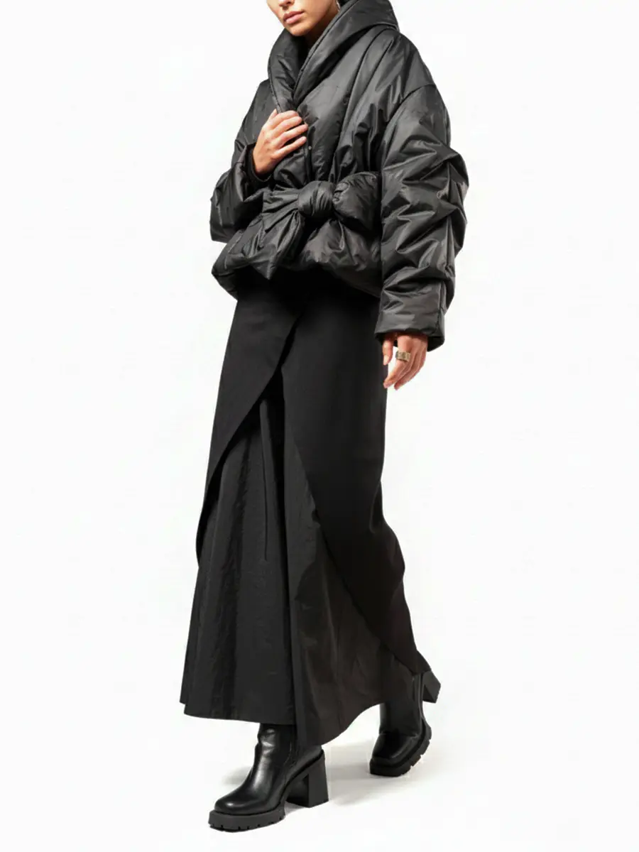 Юбка однотонная