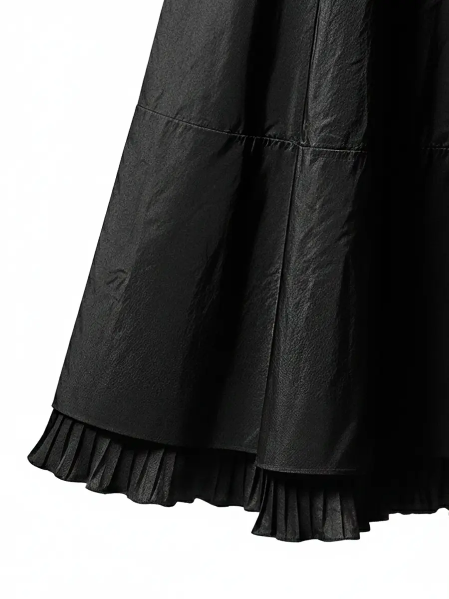 Юбка однотонная