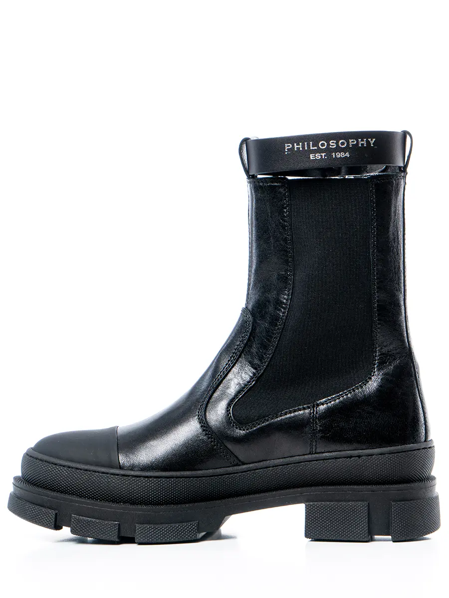 Ботинки комбинированные