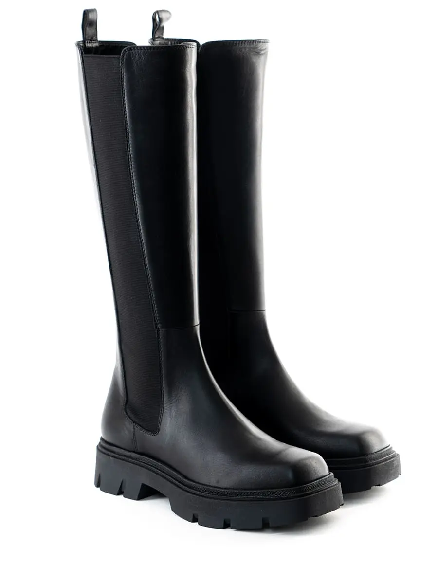 Сапоги кожаные