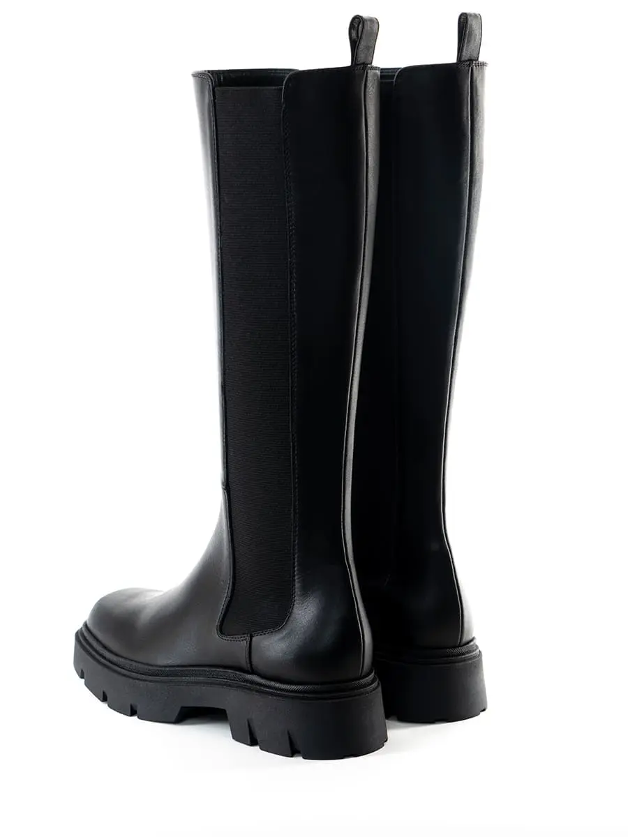 Сапоги кожаные