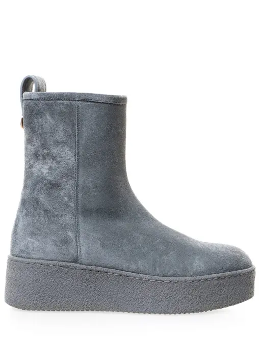 Ботинки замшевые на меху AGNONA