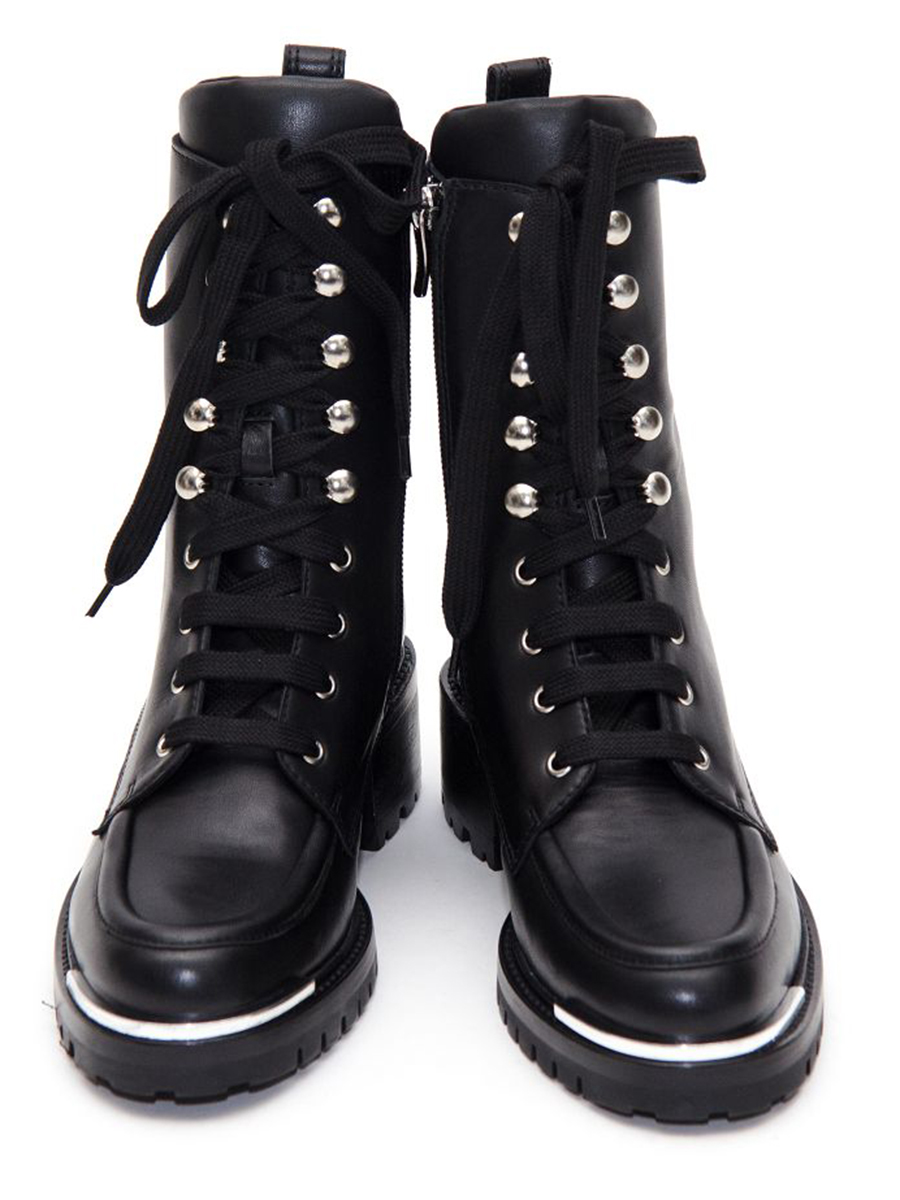 Ботинки кожаные