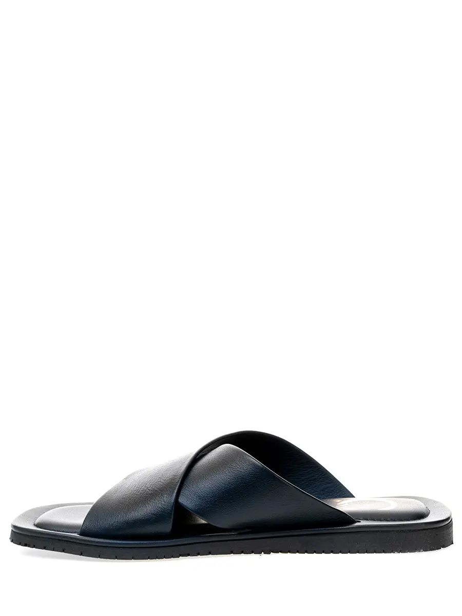 Шлепанцы кожаные