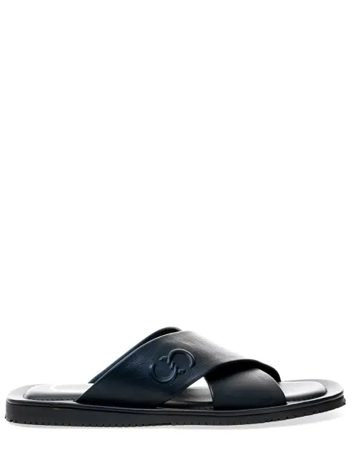 Шлепанцы кожаные CASADEI