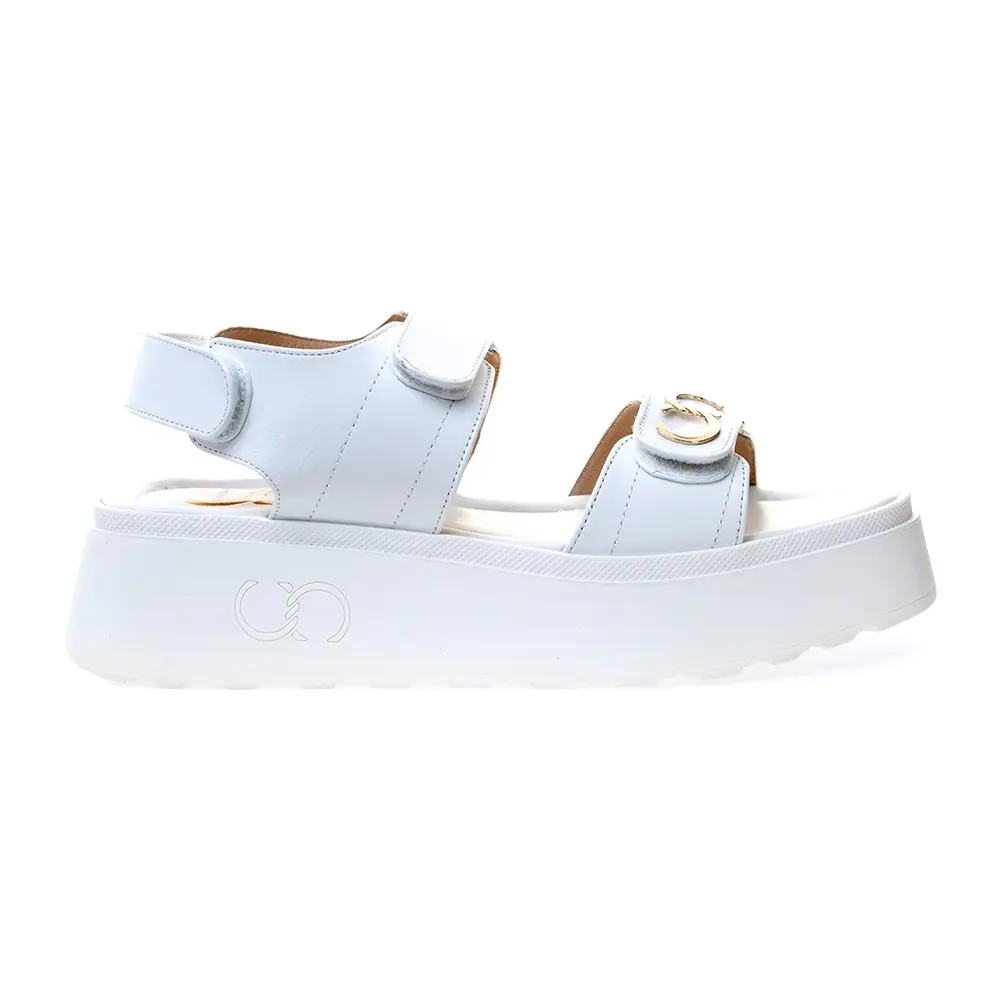 Сандалии кожаные