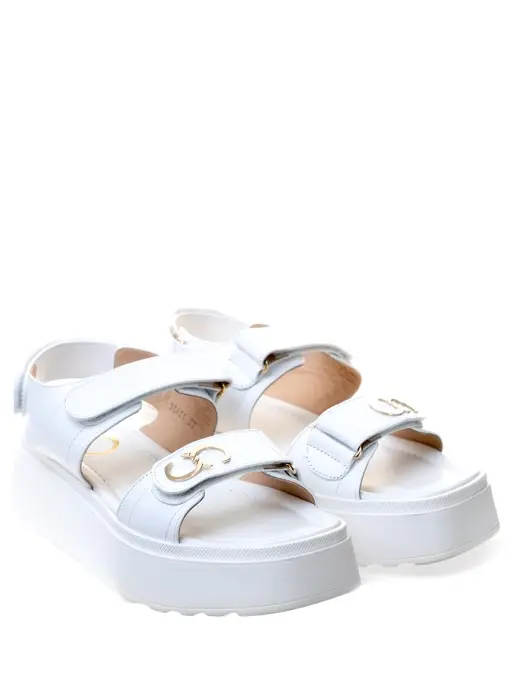 Сандалии кожаные CASADEI