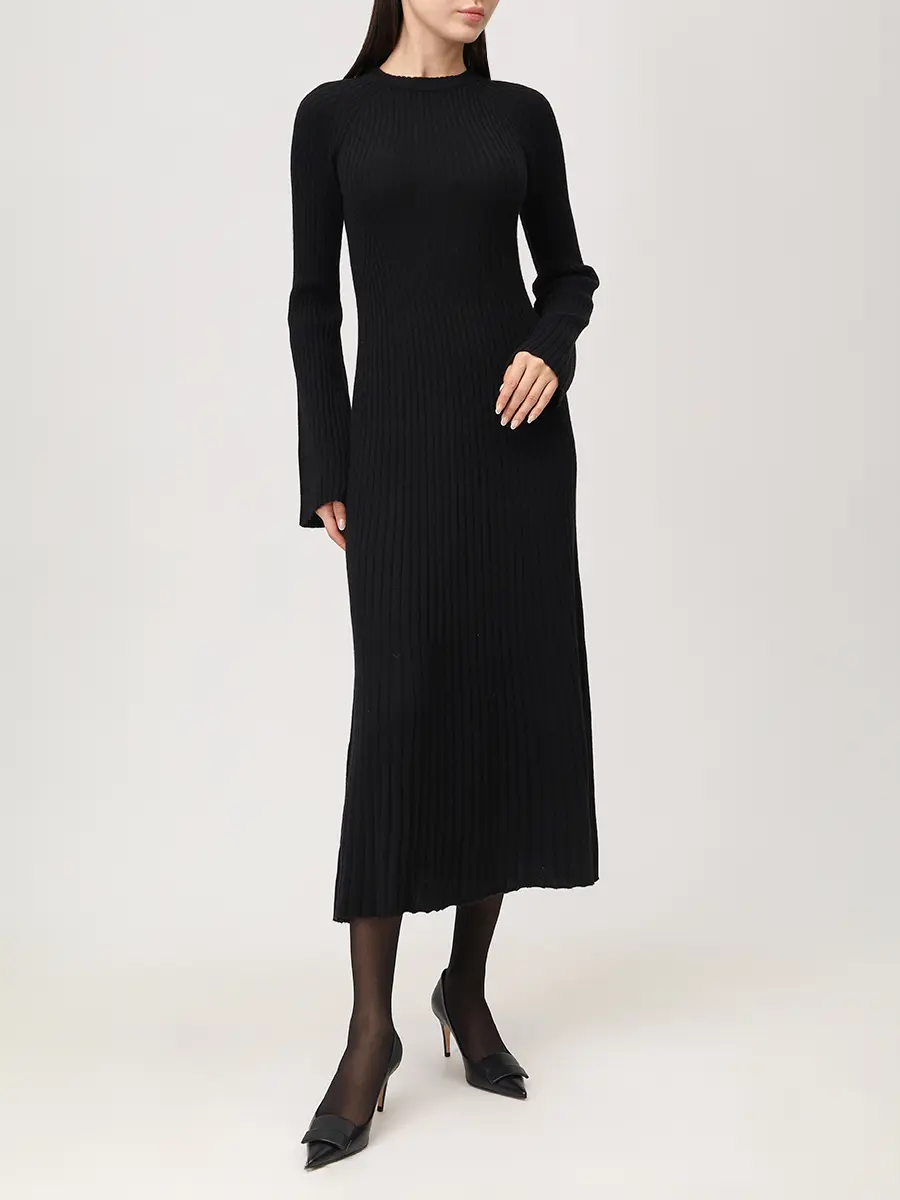 Платье из шерсти и кашемира