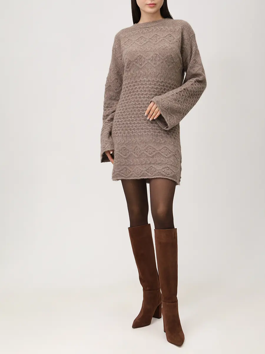 Платье шерстяное