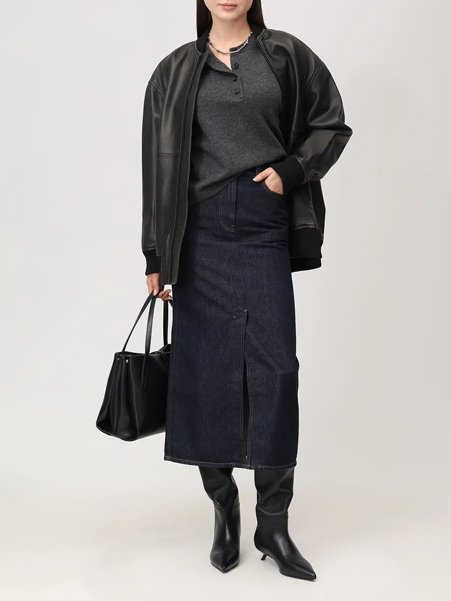 Юбка джинсовая