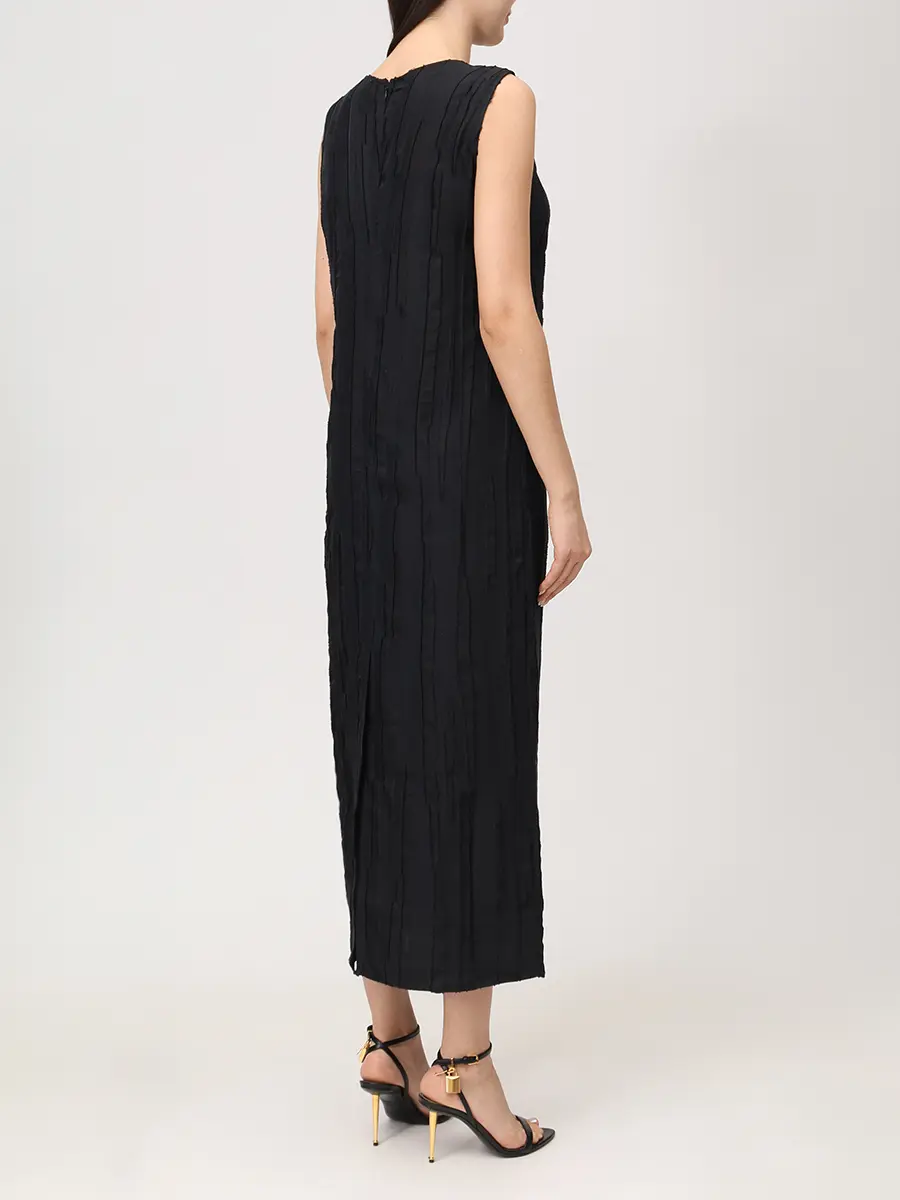 Платье из шелка и хлопка