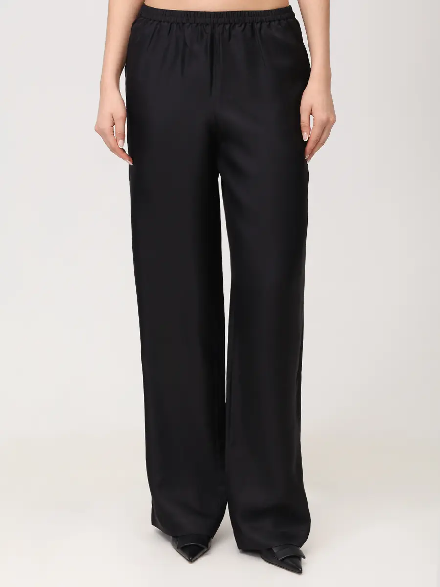 Брюки шелковые