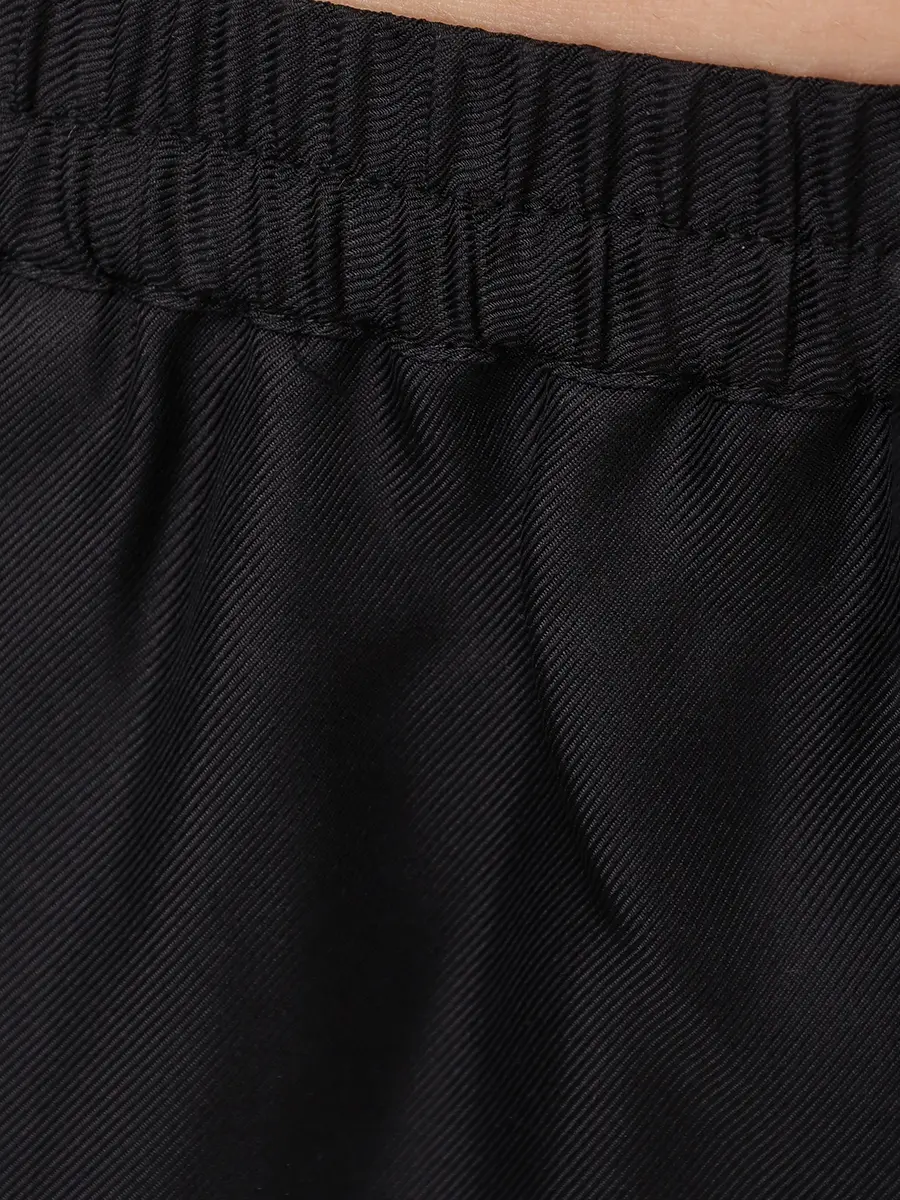 Брюки шелковые