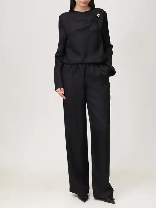 Брюки шелковые LOULOU DE SAISON