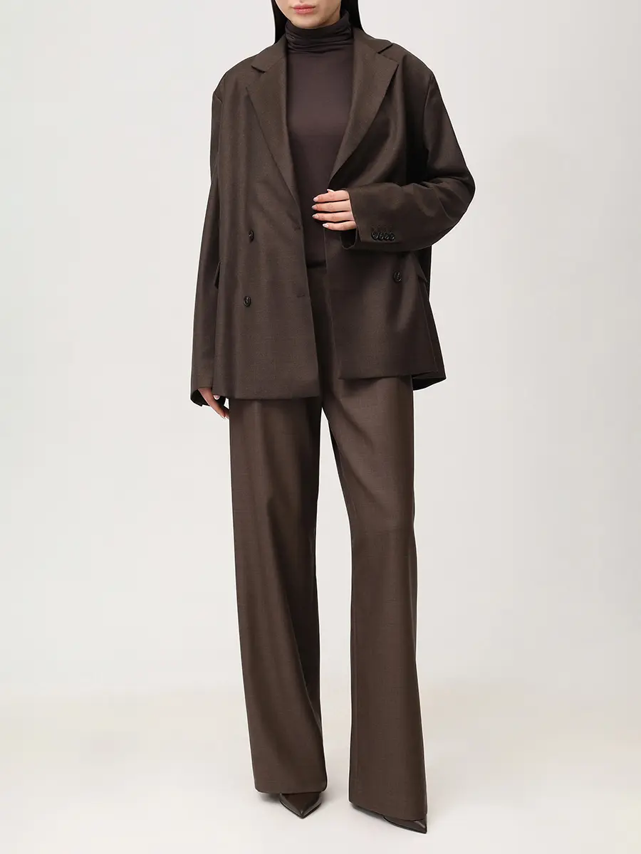 Брюки шерстяные