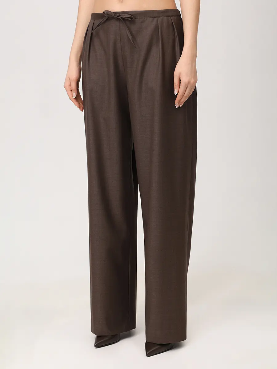 Брюки шерстяные