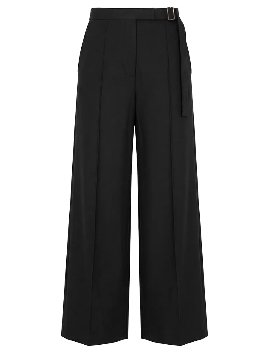 Брюки однотонные