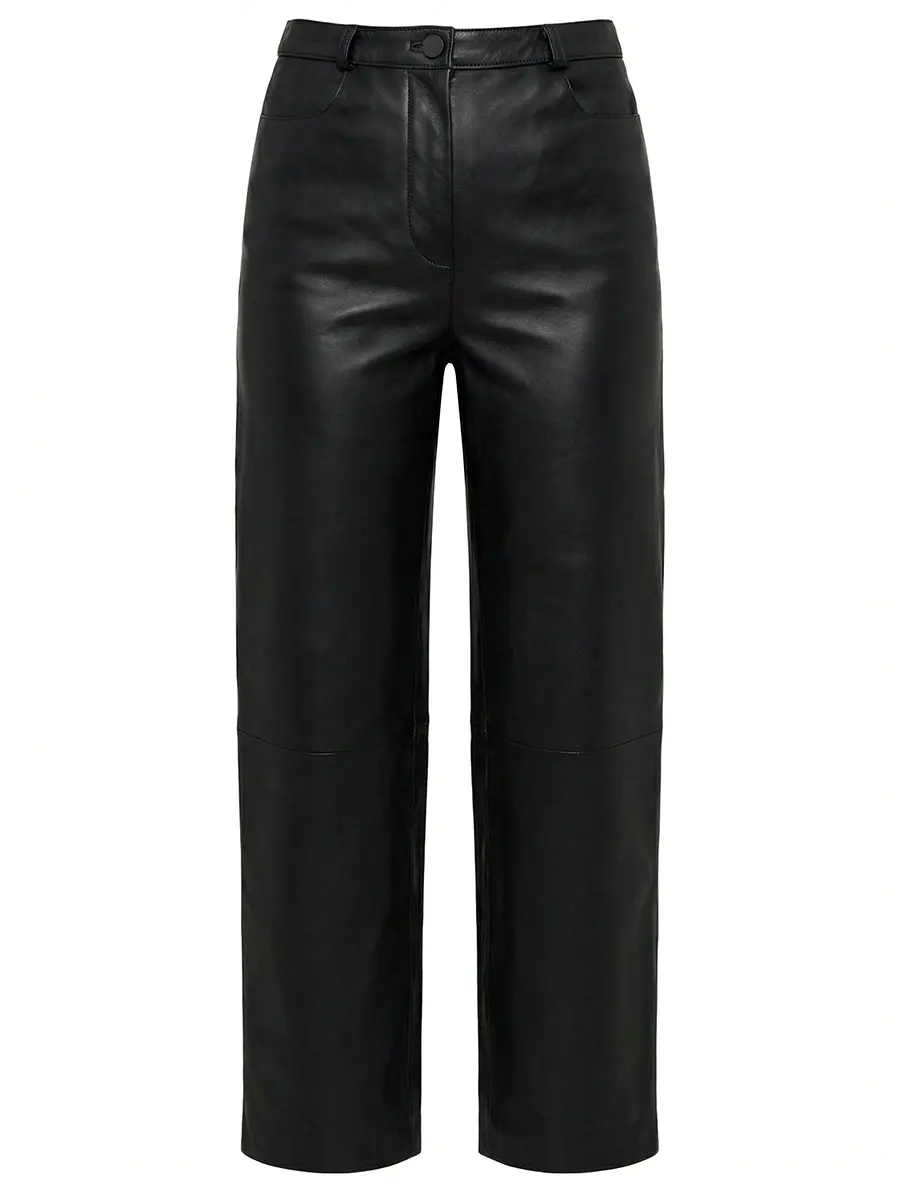 Брюки кожаные