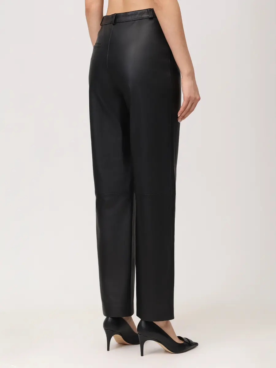 Брюки кожаные